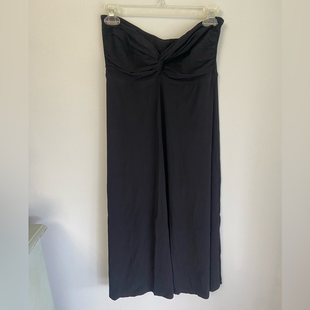 DIVA by Rachel Pappo Black Strapless Dress Size L